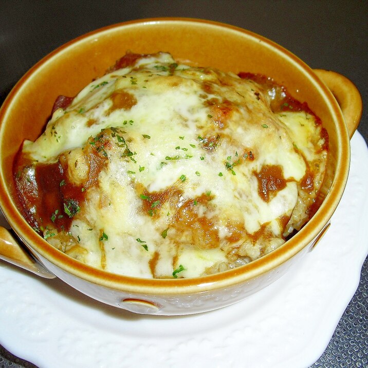 カレーリメイク 我が家の カレードリア レシピ 作り方 By Miyu 楽天レシピ